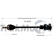 Purchase Top-Quality TRAKMOTIVE - TO8359 - CV Axle Shaft pa1