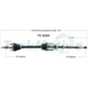 Purchase Top-Quality TRAKMOTIVE - TO8384 - CV Axle Shaft pa2