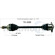 Purchase Top-Quality New CV Shaft by TRAKMOTIVE - TO8389 pa2