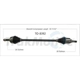 Purchase Top-Quality TRAKMOTIVE - TO8392 - CV Axle Shaft pa2
