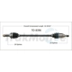 Purchase Top-Quality TRAKMOTIVE - TO8396 - CV Axle Shaft pa1