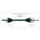 Purchase Top-Quality TRAKMOTIVE - TO8403 - CV Axle Shaft pa2