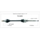 Purchase Top-Quality TRAKMOTIVE - TO8405 - CV Axle Shaft pa2