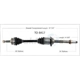 Purchase Top-Quality TRAKMOTIVE - TO8417 - CV Axle Shaft pa5