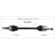 Purchase Top-Quality TRAKMOTIVE - TO8429 - CV Axle Shaft pa2