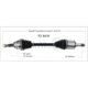 Purchase Top-Quality TRAKMOTIVE - TO8434 - CV Axle Shaft pa2