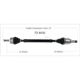 Purchase Top-Quality TRAKMOTIVE - TO8436 - CV Axle Shaft pa2