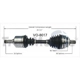 Purchase Top-Quality TRAKMOTIVE - VO8017 - CV Axle Shaft pa3