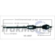 Purchase Top-Quality TRAKMOTIVE - VO8037 - CV Axle Shaft pa1