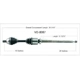 Purchase Top-Quality TRAKMOTIVE - VO8087 - CV Axle Shaft pa2