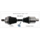 Purchase Top-Quality TRAKMOTIVE - VO8713 - CV Axle Shaft pa1