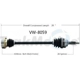 Purchase Top-Quality TRAKMOTIVE - VW8059 - CV Axle Shaft pa2