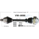 Purchase Top-Quality TRAKMOTIVE - VW8098 - CV Axle Shaft pa2