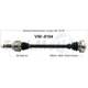 Purchase Top-Quality TRAKMOTIVE - VW8104 - CV Axle Shaft pa2