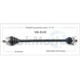 Purchase Top-Quality TRAKMOTIVE - VW8149 - CV Axle Shaft pa3