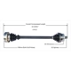Purchase Top-Quality New CV Shaft by WORLDPARTS - 109022 pa2