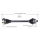 Purchase Top-Quality Arbre CV neuf par WORLDPARTS - 109088 pa1