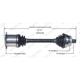 Purchase Top-Quality New CV Shaft by WORLDPARTS - 109100 pa2
