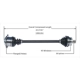 Purchase Top-Quality New CV Shaft by WORLDPARTS - 109104 pa1