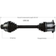 Purchase Top-Quality WORLDPARTS - 109146 - New CV Shaft pa1