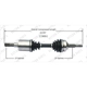 Purchase Top-Quality New CV Shaft by WORLDPARTS - 119004 pa1