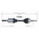 Purchase Top-Quality New CV Shaft by WORLDPARTS - 119006 pa1