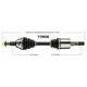Purchase Top-Quality New CV Shaft by WORLDPARTS - 119008 pa1