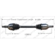Purchase Top-Quality New CV Shaft by WORLDPARTS - 129011 pa1