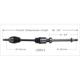 Purchase Top-Quality New CV Shaft by WORLDPARTS - 129014 pa2
