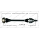 Purchase Top-Quality New CV Shaft by WORLDPARTS - 129028 pa1