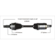 Purchase Top-Quality New CV Shaft by WORLDPARTS - 129039 pa2
