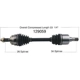 Purchase Top-Quality New CV Shaft by WORLDPARTS - 129059 pa1