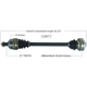 Purchase Top-Quality New CV Shaft by WORLDPARTS - 129077 pa1
