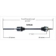 Purchase Top-Quality New CV Shaft by WORLDPARTS - 139026 pa1