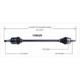 Purchase Top-Quality New CV Shaft by WORLDPARTS - 139029 pa2