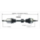 Purchase Top-Quality New CV Shaft by WORLDPARTS - 139036 pa1