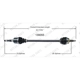 Purchase Top-Quality New CV Shaft by WORLDPARTS - 139055 pa1