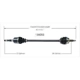 Purchase Top-Quality New CV Shaft by WORLDPARTS - 139055 pa2