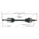 Purchase Top-Quality New CV Shaft by WORLDPARTS - 139080 pa2