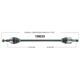 Purchase Top-Quality New CV Shaft by WORLDPARTS - 139233 pa1