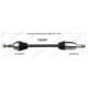 Purchase Top-Quality New CV Shaft by WORLDPARTS - 139249 pa2