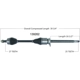 Purchase Top-Quality New CV Shaft by WORLDPARTS - 139262 pa1