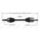 Purchase Top-Quality WORLDPARTS - 139280 - New CV Shaft pa1