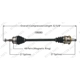 Purchase Top-Quality New CV Shaft by WORLDPARTS - 139283 pa1