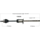 Purchase Top-Quality New CV Shaft by WORLDPARTS - 139295 pa1
