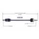 Purchase Top-Quality New CV Shaft by WORLDPARTS - 169036 pa1