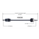 Purchase Top-Quality New CV Shaft by WORLDPARTS - 169036 pa3