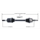 Purchase Top-Quality New CV Shaft by WORLDPARTS - 169077 pa1