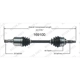 Purchase Top-Quality New CV Shaft by WORLDPARTS - 169100 pa1