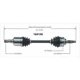 Purchase Top-Quality New CV Shaft by WORLDPARTS - 169100 pa2